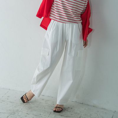 カーブリラックスカーゴパンツ≪手洗い可能≫