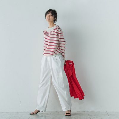 カーブリラックスカーゴパンツ≪手洗い可能≫