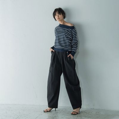 カーブリラックスカーゴパンツ≪手洗い可能≫
