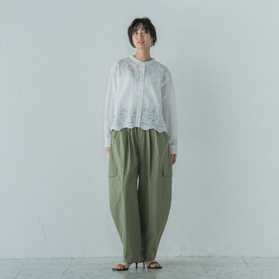 カーブリラックスカーゴパンツ≪手洗い可能≫