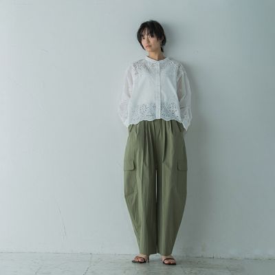 カーブリラックスカーゴパンツ≪手洗い可能≫
