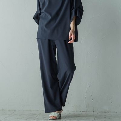 イージーワイドパンツ≪洗濯機で洗える≫