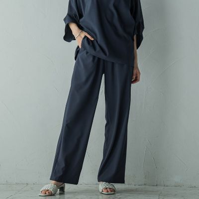 イージーワイドパンツ≪洗濯機で洗える≫