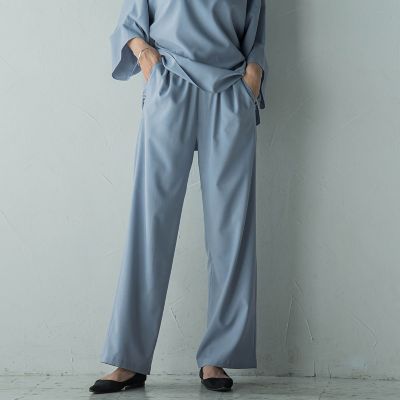 イージーワイドパンツ≪洗濯機で洗える≫