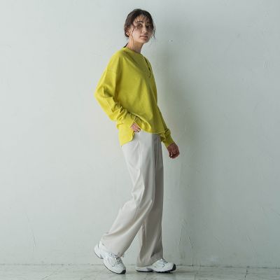 イージーワイドパンツ≪洗濯機で洗える≫