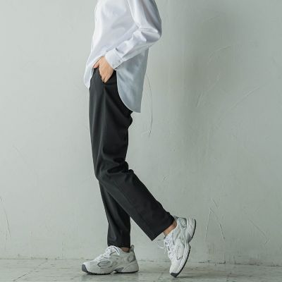 ＜MAYSON GREY（Women）＞ストレッチテーパードパンツ≪手洗い可能≫