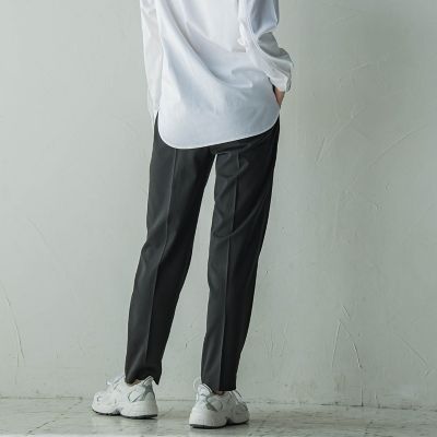ストレッチテーパードパンツ≪手洗い可能≫