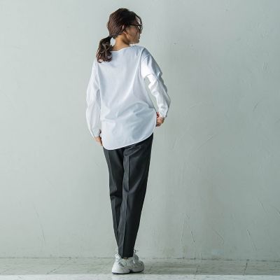 ストレッチテーパードパンツ≪手洗い可能≫