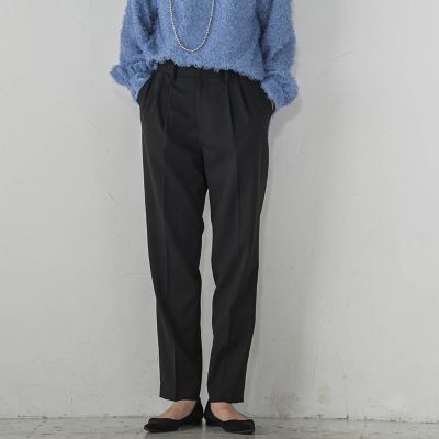 ストレッチテーパードパンツ≪手洗い可能≫