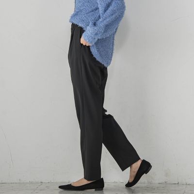 ストレッチテーパードパンツ≪手洗い可能≫