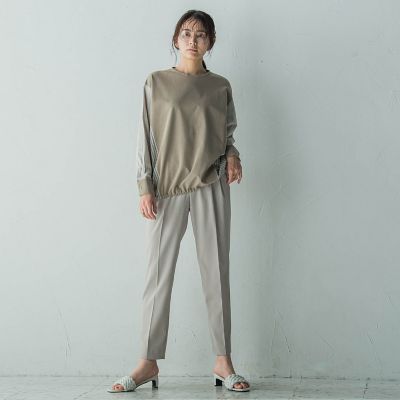 ストレッチテーパードパンツ≪手洗い可能≫