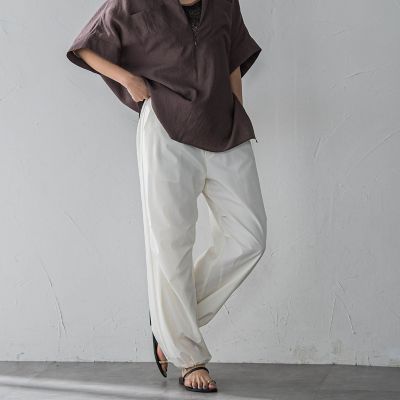 撥水サイドラインパラシュートパンツ≪手洗い可能≫