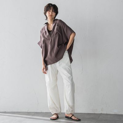 撥水サイドラインパラシュートパンツ≪手洗い可能≫