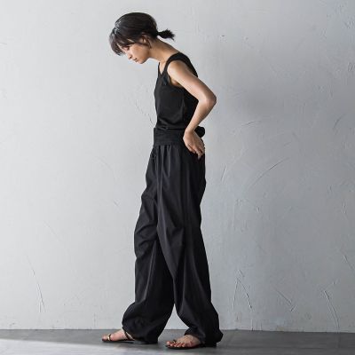撥水サイドラインパラシュートパンツ≪手洗い可能≫
