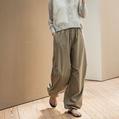 撥水サイドラインパラシュートパンツ≪手洗い可能≫