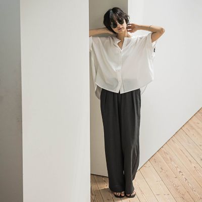タンブラーブッチャーイージーワイドパンツ≪手洗い可能　／　セットアップ対応≫