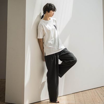 タンブラーブッチャーイージーワイドパンツ≪手洗い可能　／　セットアップ対応≫