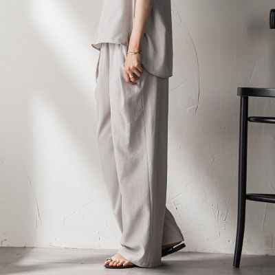 【新色追加】イージーワイドパンツ≪手洗い可能　／　セットアップ対応≫