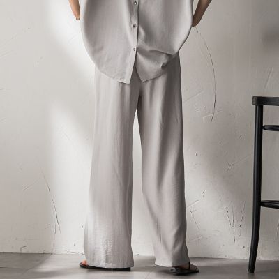 【新色追加】イージーワイドパンツ≪手洗い可能　／　セットアップ対応≫