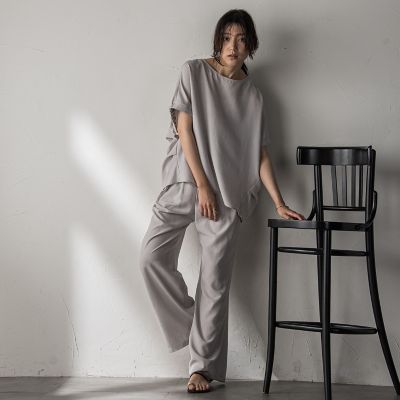 【新色追加】イージーワイドパンツ≪手洗い可能　／　セットアップ対応≫