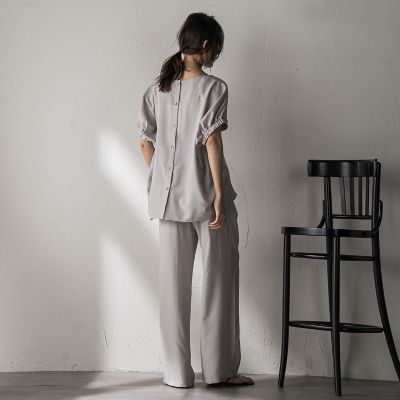 【新色追加】イージーワイドパンツ≪手洗い可能　／　セットアップ対応≫