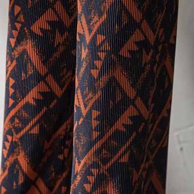 【ＷＥＢ限定】オリエンタル柄クリスタルプリーツパンツ≪手洗い可能≫