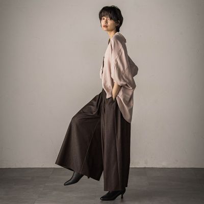 新色追加】フレアヘムキュロットパンツ≪洗濯機で洗える≫ | MAYSON