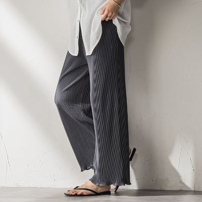 M&KYOKO プリーツパンツ 新品未使用 WEB限定】クリスタルプリーツパンツ≪手洗い可能≫ | MAYSON
