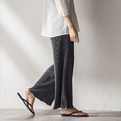 M&KYOKO プリーツパンツ 新品未使用 WEB限定】クリスタルプリーツパンツ≪手洗い可能≫ | MAYSON