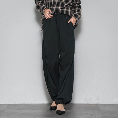 ＜MAYSON GREY（Women）＞サイドラインパラシュートパンツ≪洗濯機で洗える≫