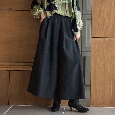 新色追加】【ゆるっと上品】私に似合うキュロットパンツ≪手洗い可能