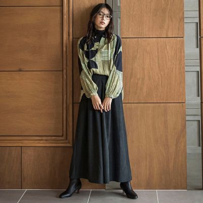 新色追加】【ゆるっと上品】私に似合うキュロットパンツ≪手洗い可能