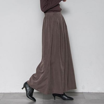 新色追加】【ゆるっと上品】私に似合うキュロットパンツ≪手洗い可能