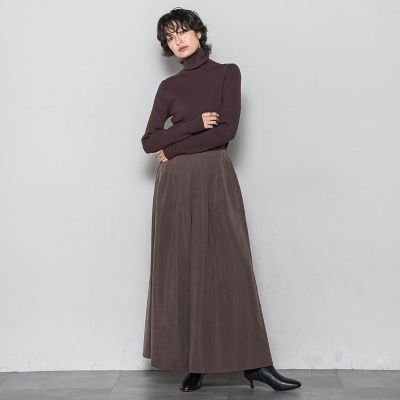新色追加】【ゆるっと上品】私に似合うキュロットパンツ≪手洗い可能