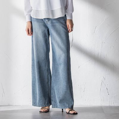 デニムワイドパンツ≪洗濯機で洗える≫ | MAYSON GREY（Women