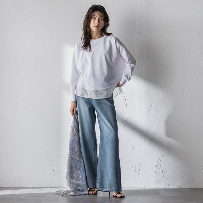 デニムワイドパンツ≪洗濯機で洗える≫ | MAYSON GREY（Women