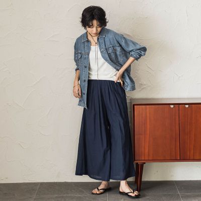 エアリーボイルフレアパンツ | MAYSON GREY (Women)/メイソングレイ