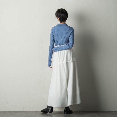 ドロストギャザースカート