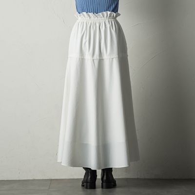 ドロストギャザースカート