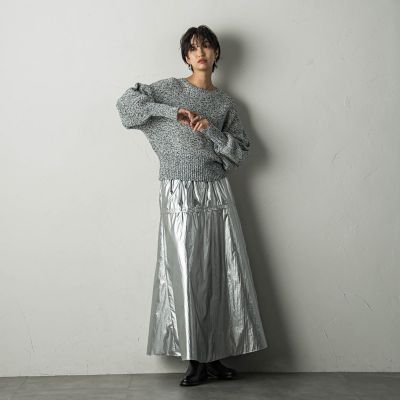 ドロストギャザースカート