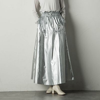 ドロストギャザースカート