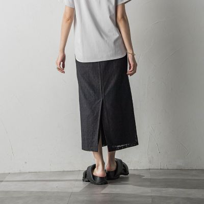 スクエアレースナロースカート≪手洗い可能≫