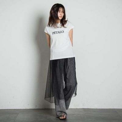 チュールラップスカート≪手洗い可能≫