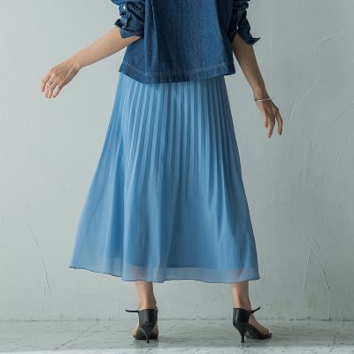 消しプリーツスカート≪手洗い可能≫ | MAYSON GREY（Women）/メイソン