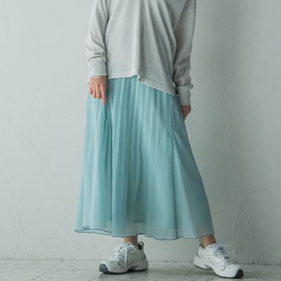 消しプリーツスカート≪手洗い可能≫ | MAYSON GREY (Women)/メイソン
