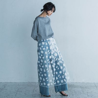 チュールフラワーラップスカート | MAYSON GREY（Women