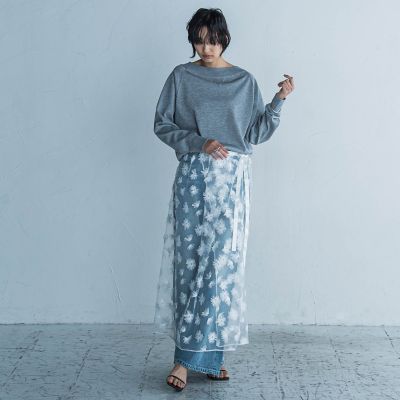 チュールフラワーラップスカート | MAYSON GREY（Women