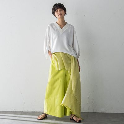 ボックスタックロングスカート≪手洗い可能≫ | MAYSON GREY (Women