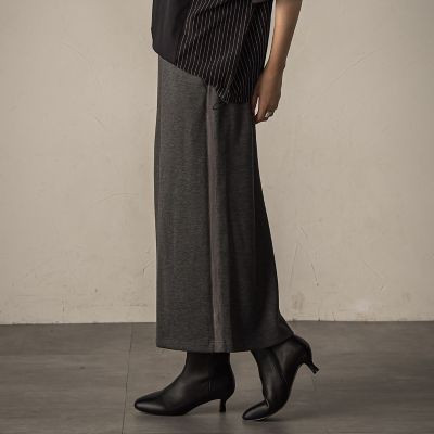 MAYSON GREY（Women）/メイソングレイ 叶えるIラインスカート&#8810;手洗い可能&#8811; 20チャコールグレー ロングスカート【三越伊勢丹/公式】