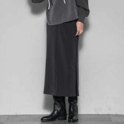 ＜MAYSON GREY（Women）＞ＮＥＷ叶えるＩラインスカート≪手洗い可能≫